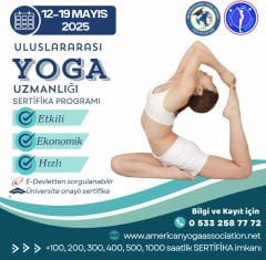 ULUSLARARASI YOGA UZMANLIĞI SERTİFİKA PROGRAMI  (IYEC)